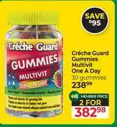 Dis-Chem Creche Guard Gummies Multivit One A Day 30 Gummies-For 2 offer