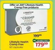 Dis-Chem Lifestyle Health Cramp Free 60 Capsules offer