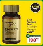 Dis-Chem Dis-Chem Gold Prostate Care 60 Softgel Capsules offer