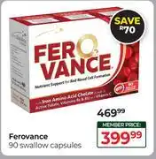 Dis-Chem Ferovance 90 Swallow Capsules offer