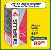 Dis-Chem Bioplus Syrup-200ml offer
