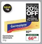 Dis-Chem Germolene Ointment-20g offer