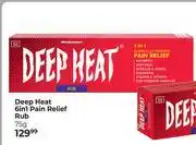 Dis-Chem Deep Heat 6 In 1 Pain Relief Rub-75g offer
