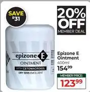 Dis-Chem Epizone E Ointment-400ml offer