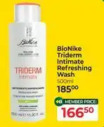 Dis-Chem Bionike Triderm Intimate Refreshing Wash-500ml offer
