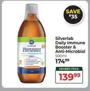 Dis-Chem Silverlab Daily Immune Booster & Anti Microbial-500ml offer