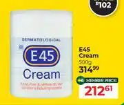 Dis-Chem E45 Cream-500g offer