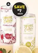 Dis-Chem Happy Culture Kombucha Probiotic Drink-300ml Each offer