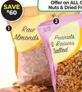 Dis-Chem Gabys Raw Almonds-1Kg offer