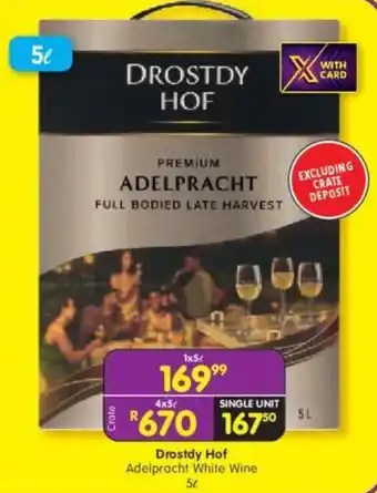 Drostdy Hof Adelpracht White Wine