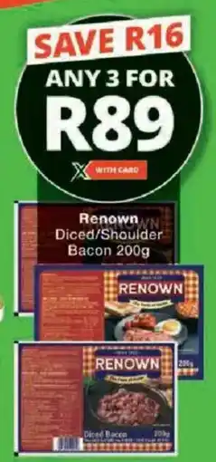 Checkers Hyper Renown Diced/ Shoulder Bacon offer