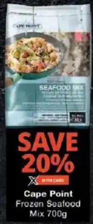 Checkers Hyper Cape Point Frozen Seafood Mix offer