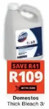 Checkers Hyper Domestos Thick Bleach offer