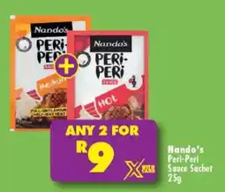Shoprite Nando's Peri-Peri Sauce Sachet offer