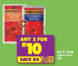 Shoprite Pot O' Gold Tomato Paste offer