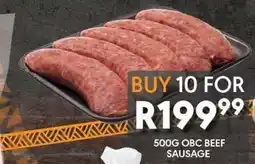 OBC Meat & Chicken Obc beef sausage offer
