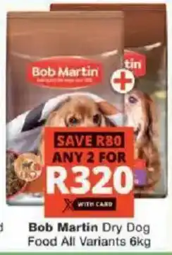 Checkers Hyper Bob Martin Dry Dog Food All Variants offer