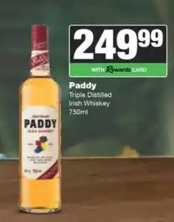 Spar Tops Paddy offer