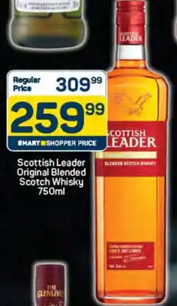Pick n Pay SCOTTISH LEADER ORIGINAL BLENDED SCOTCH WHISKY 750ml offer