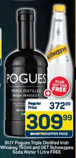 Pick n Pay The Pogues Triple Distilled Irish Whiskey 750ml offer