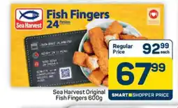 Pick n Pay Hypermarket Sea Harvest Original Fish Fingers 600g offer