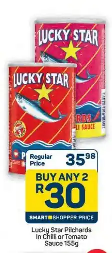 Pick n Pay Hypermarket LUCKY STAR PILCHARDS offer