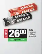 Spar Halls Lozenges Assorted 10 Piece-For 2 offer