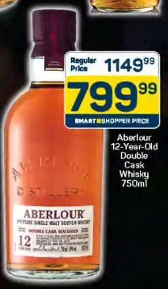 Aberlour 12-Year-Old Double Cask Whisky 750ml