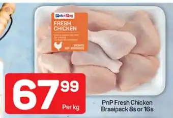 Pick n Pay Hypermarket PnP Fresh Chicken Braaipack offer