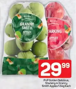 Pick n Pay Hypermarket PnP Golden Delicious, Starking or Granny Smith Apples offer