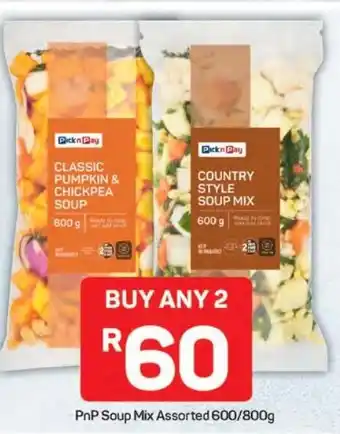 Pick n Pay Hypermarket PnP Soup Mix Assorted offer