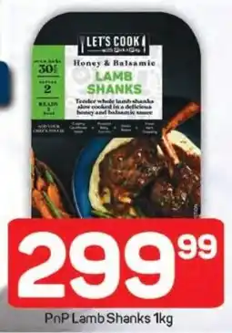 Pick n Pay Hypermarket PnP Lamb Shanks offer