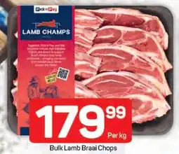 Pick n Pay Hypermarket Bulk Lamb Braai Chops offer