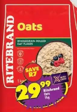 Shoprite Ritebrand Oats offer