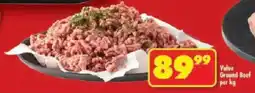 Shoprite Value Ground Beef offer