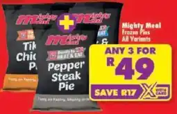 Shoprite Mighty Meal Frozen Pies All Variants offer