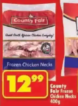 Shoprite County Fair Frozen Chicken Necks offer