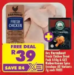 Shoprite Farmbest Fresh Chicken Braai Pack offer