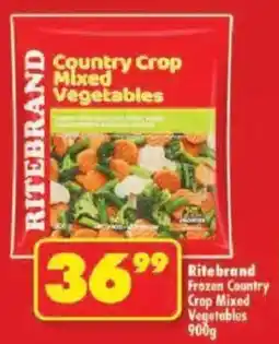 Shoprite Ritebrand Frozen Country Crop Mixed Vegetables offer