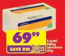 Shoprite Crystal Valley Salted Butter offer