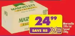 Shoprite Marvello 70% Fat Spread offer