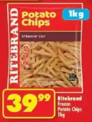 Shoprite Ritebrand Frozen Potato Chips offer