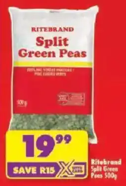 Shoprite Ritebrand Split Green Peas offer