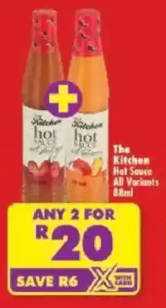Shoprite The Kitchen Hot Sauce All Variants offer