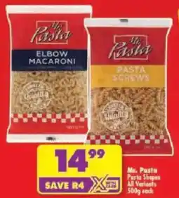 Shoprite Mr. Pasta Pasta Shapes All Variants offer
