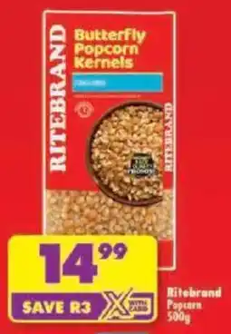 Shoprite Ritebrand Popcorn offer