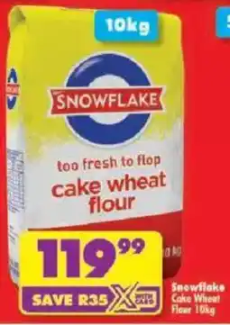 Shoprite Snowflake Cake Wheat Flour offer