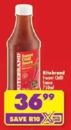 Shoprite Ritebrand Sweet Chilli Sauce offer