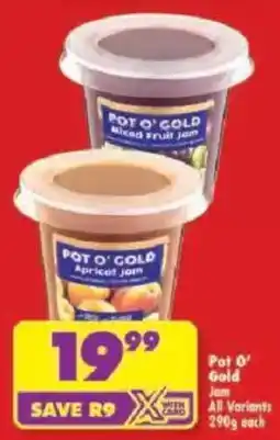 Shoprite Pot O' Gold Jam All Variants offer