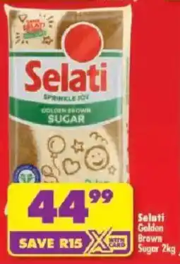 Shoprite Selati Golden Brown Sugar offer